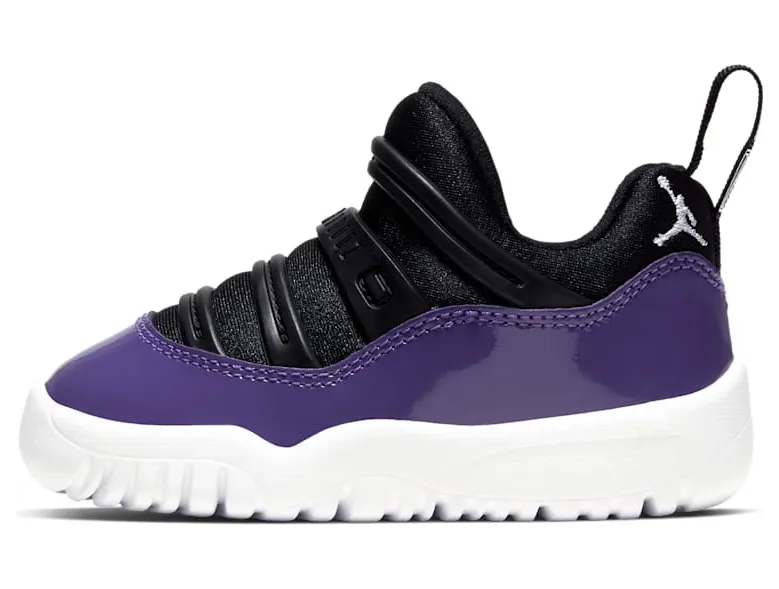 Jordan 11 Retro Little Flex Black Court Purple (TD)