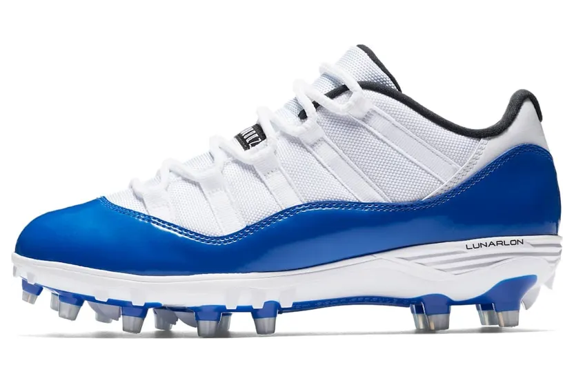 Jordan 11 Retro Low Cleat White Royal (AO1560-107)