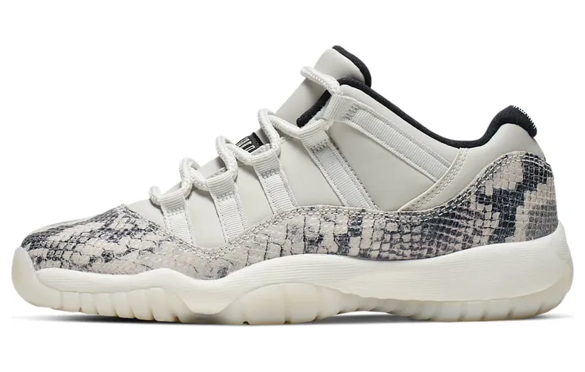 Jordan 11 Retro Low Snake Light Bone (GS)