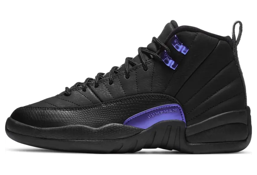 Jordan 12 Retro Black Dark Concord (GS)