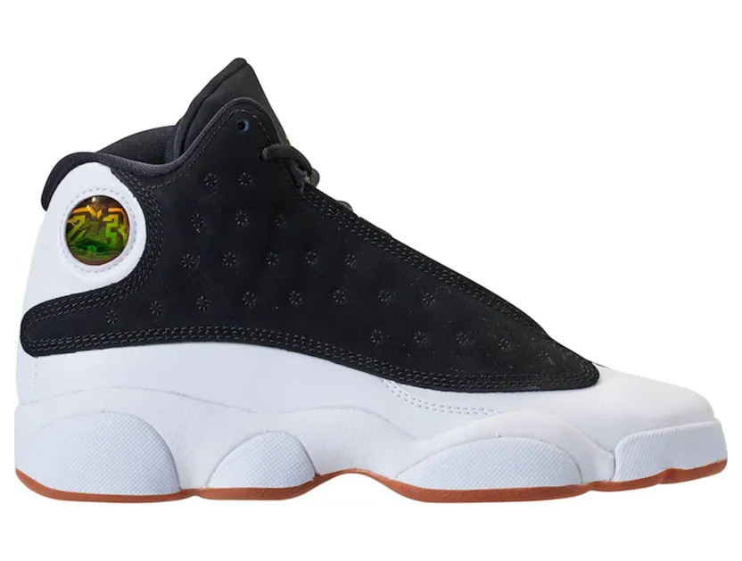 Jordan 13 Retro Black White Gum (GS)