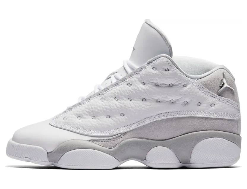 Jordan 13 Retro Low Pure Platinum (GS)