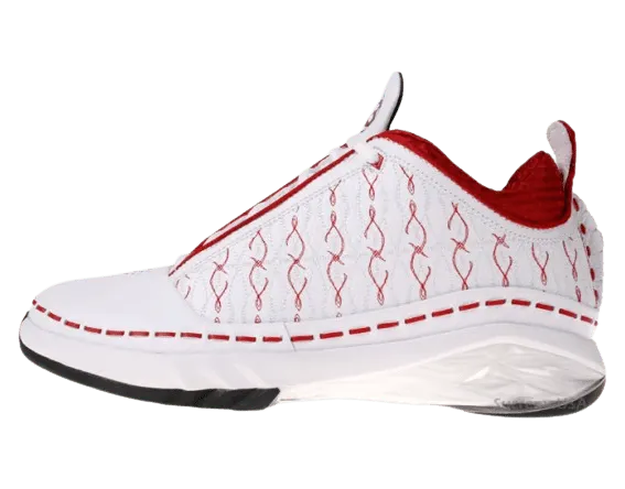 Jordan 23 Low White Varsity Red (323405-161)