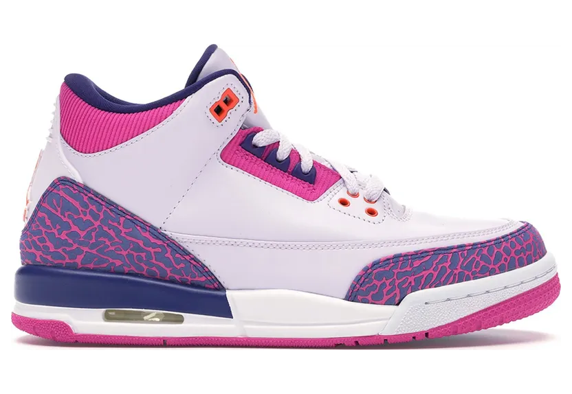 Jordan 3 Retro Barely Grape (GS)
