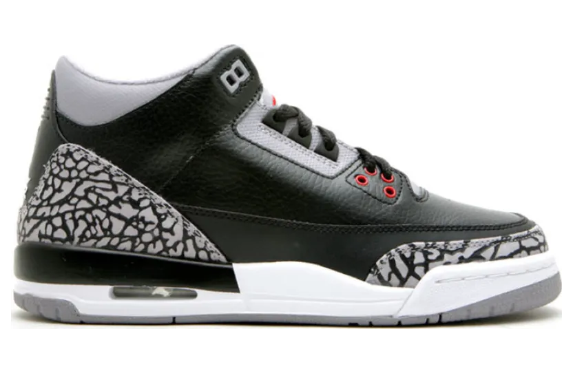Jordan 3 Retro Black Cement CDP 2008 (GS)