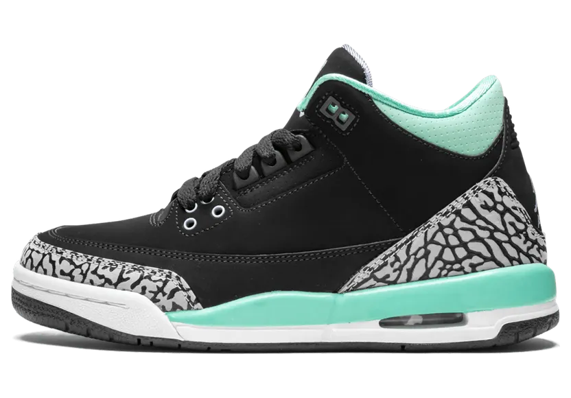 Jordan 3 Retro Bleached Turquoise Mint (GS)