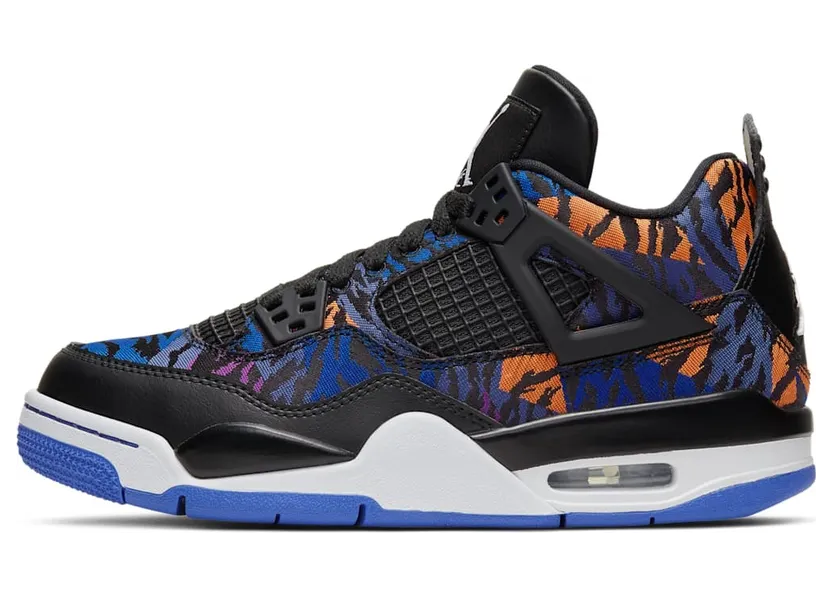 Jordan 4 Retro Black Rush Violet (GS)