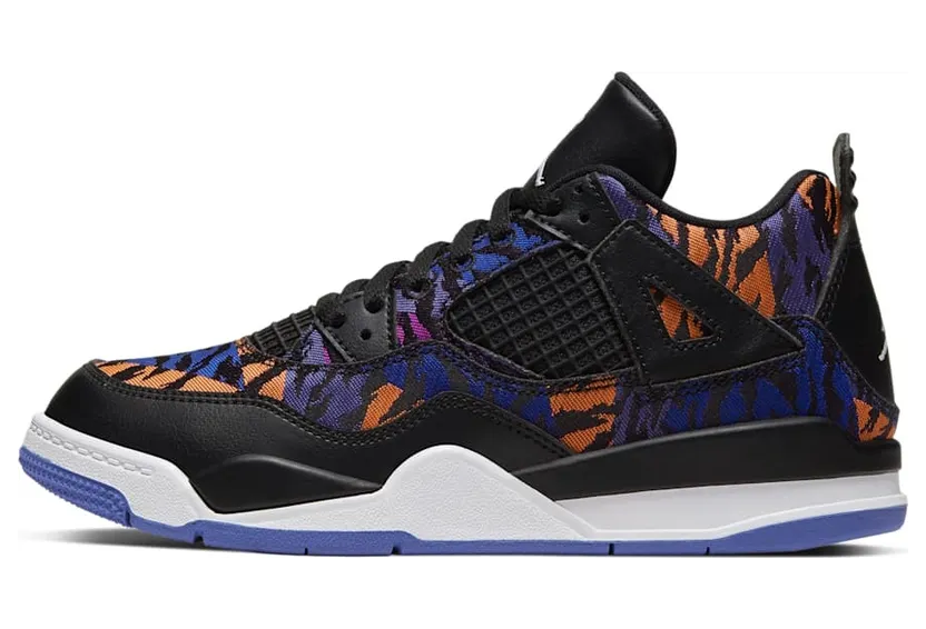 Jordan 4 Retro Black Rush Violet (PS)