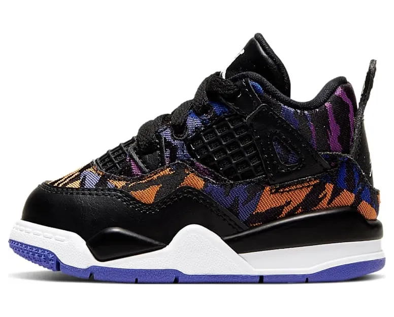 Jordan 4 Retro Black Rush Violet (TD)