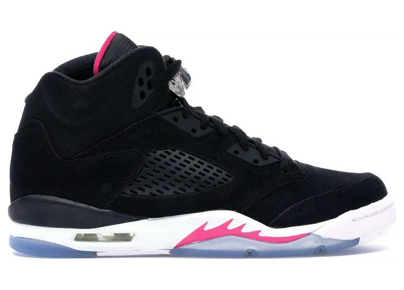 Jordan 5 Retro Black Deadly Pink (GS)
