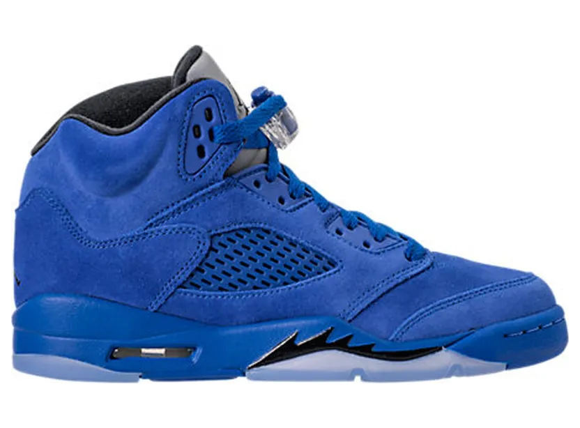 Jordan 5 Retro Blue Suede (GS)