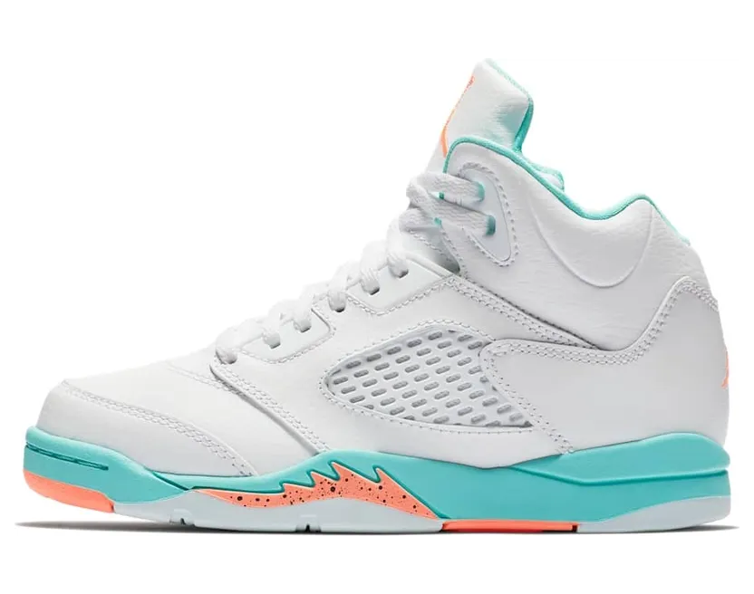 Jordan 5 Retro Light Aqua (PS)