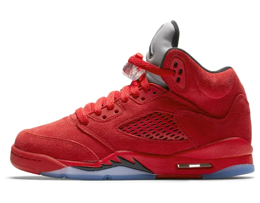 Jordan 5 Retro Red Suede (GS)