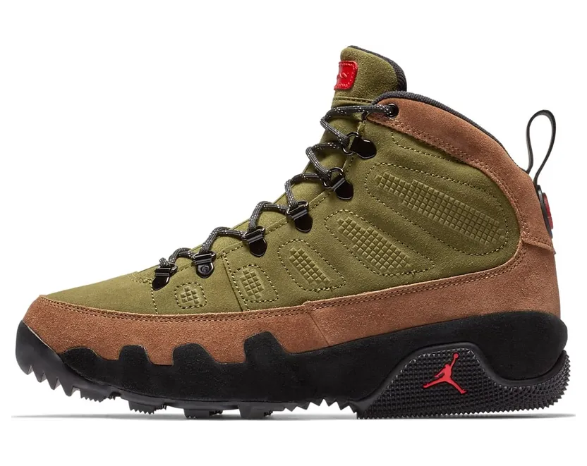 Jordan 9 Retro Boot Military Brown (AR4491-200)