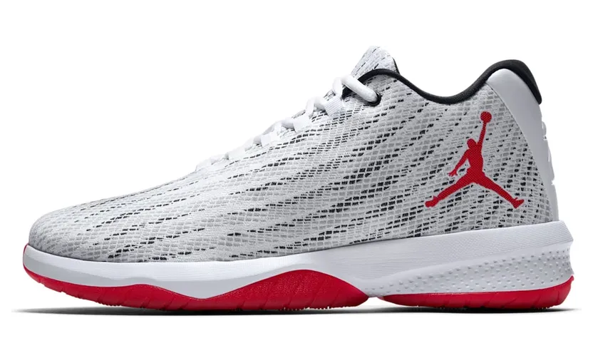 Jordan B.Fly White/Gym Red/Black (881444-101)
