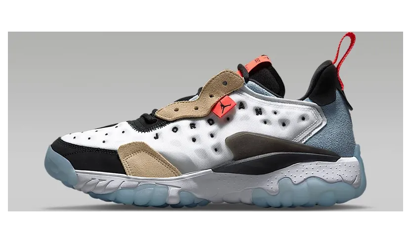 Jordan Delta 2 White Black Tan Infrared