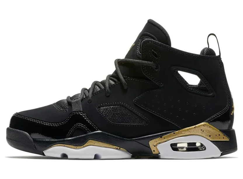 Jordan Flightclub 91 Black Metallic Gold (GS)