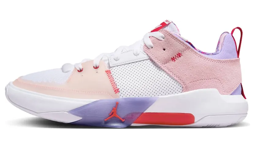 Jordan One Take 5 White Arctic Punch Purple Pulse University Red (Translucent Outsole) (FQ3098-100)