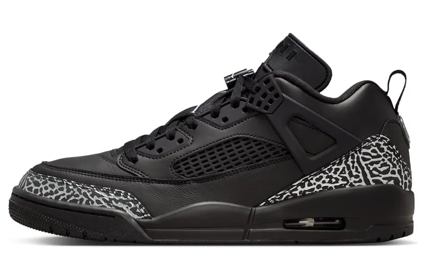 Jordan Spiz’ike Low – “Black / Metallic Silver” (IV2417-010)