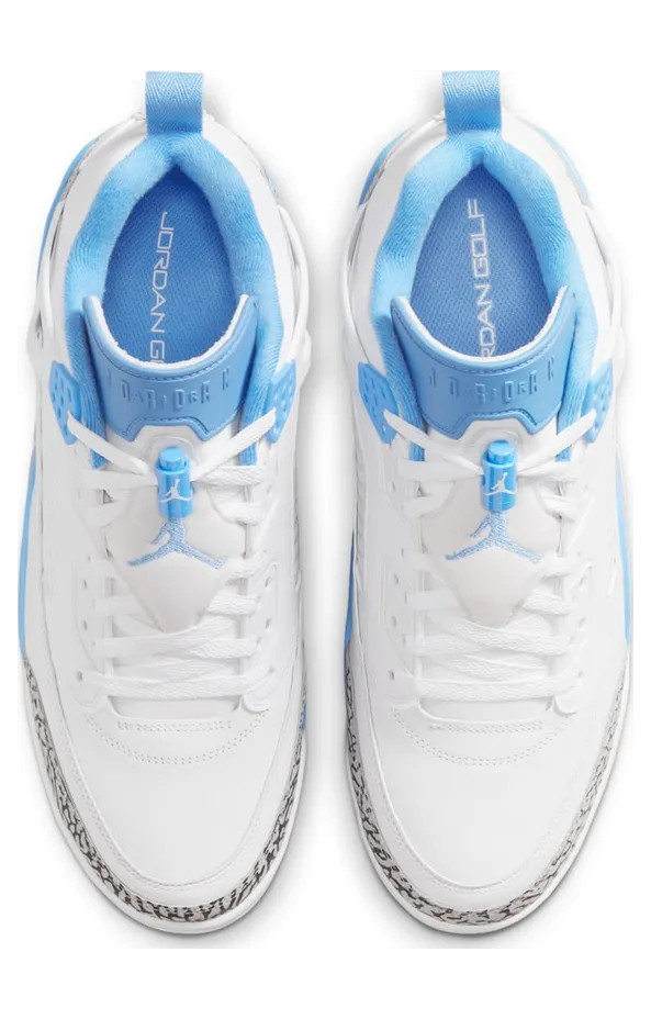 Jordan Spizike Golf “UNC”: University Blue auf dem Green (4)