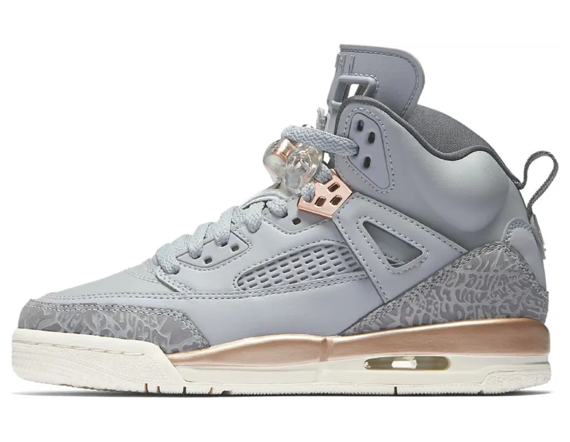 Jordan Spizike Wolf Grey Metallic Red Bronze (GS)