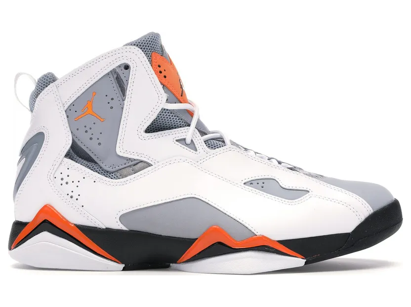 Jordan True Flight White Orange Grey (342964-118)