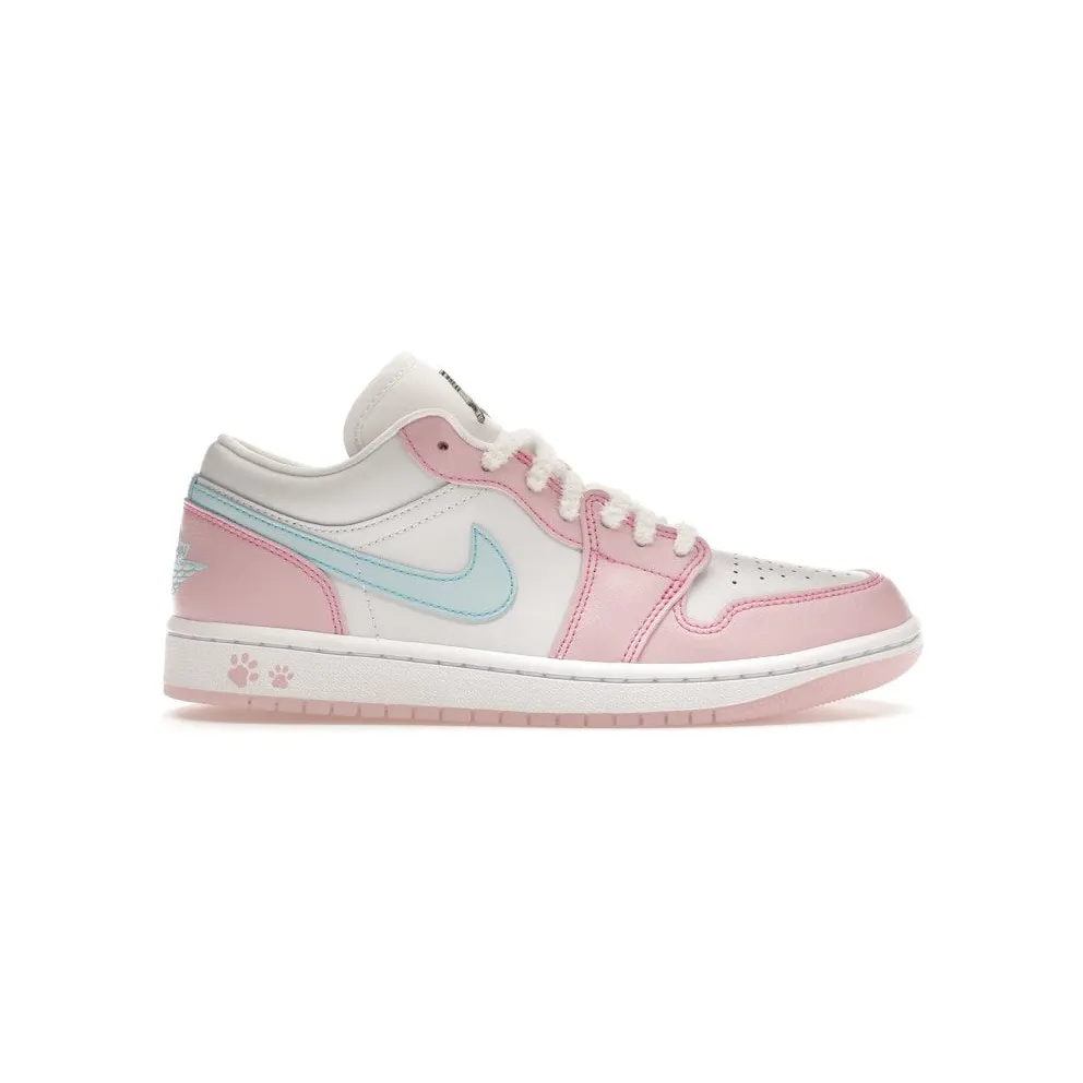 Jordan 1 Low SE Paw Print Pink Foam (HM3706-141)