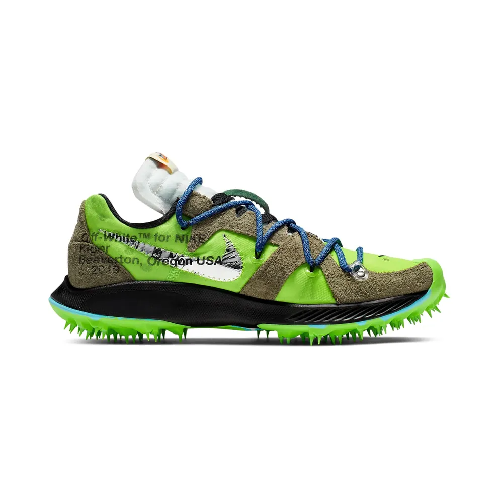 Nike Womens x Off-White Zoom Terra Kiger 5 Green (2019) (CD8179-300)