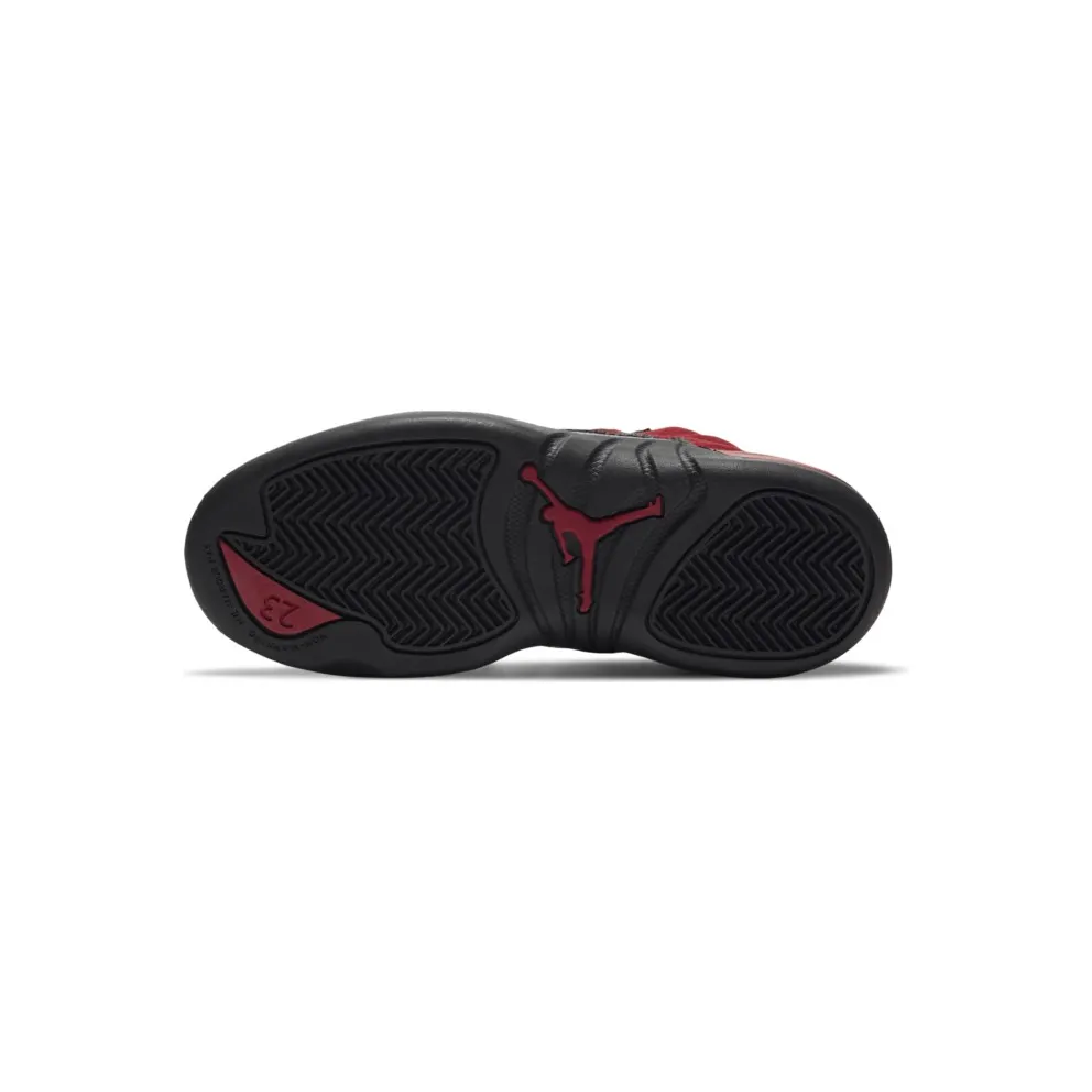 Jordan 12 Retro Reverse Flu Game (PS) Varsity Red/Black (151186-602)