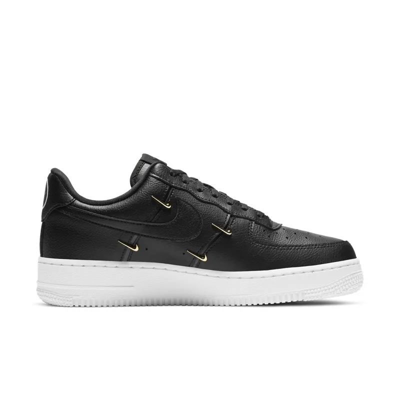Nike Air Force 1 LX Black (W) Black/Metallic Gold-Hyper Royal-Black (CT1990-001)