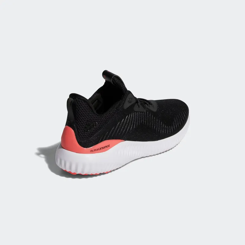 Adidas Alphabounce+ Core Black / Cloud White / Signal Pink (FZ2194)