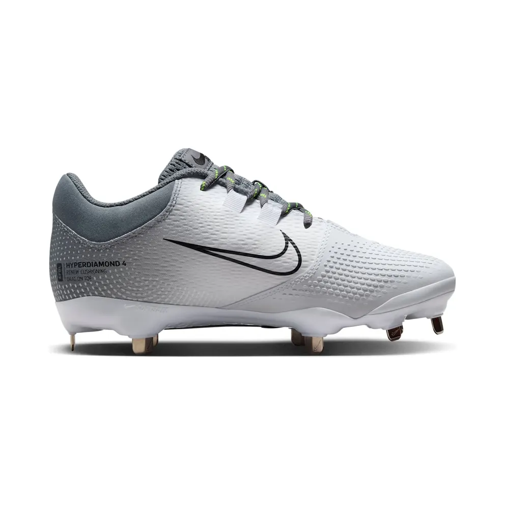 Nike HYPERDIAMOND 4 PRO “Cool Grey/Black/White/Volt” (CZ5920-002)