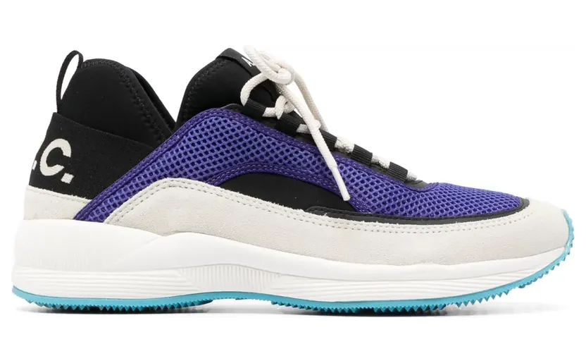 A.P.C. Run Around low-top “Blue” (PXBSOM56084)