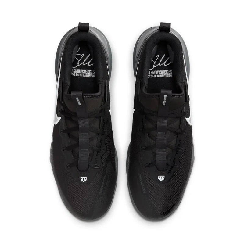 Nike Force Trout 9 Elite MCS “Black Silver” (FZ0884-001)
