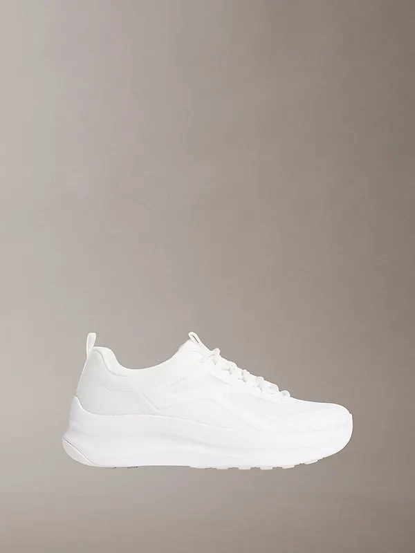 Calvin Klein Ck Volumax – Chunky Ck Stripe Runner “TRIPLE BRIGHT WHITE” (HM0HM021580K4)