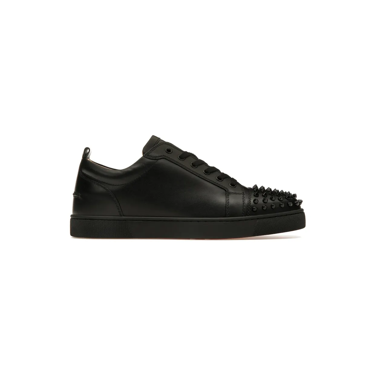 Christian Louboutin Louis Junior Spikes Flat Black (1130573CM53) (2)