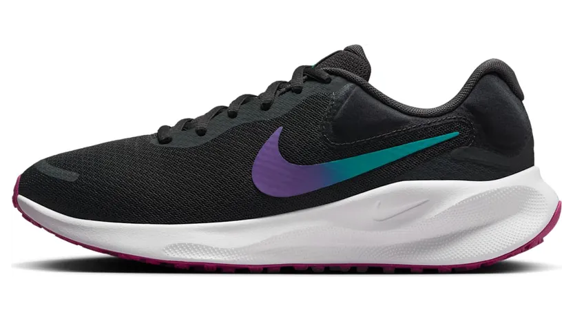 Nike Revolution 7 Dark Smoke Grey Hyper Violet White Dusty Cactus (FB2208-011)