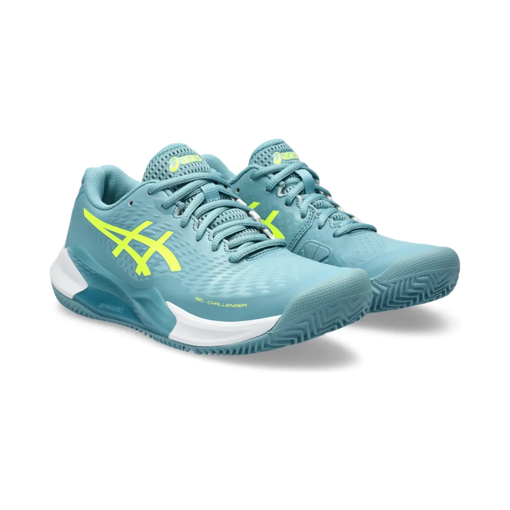 Asics Gel-challenger 14 Clay Gris Blue/Safety Yellow (1042A254.400)