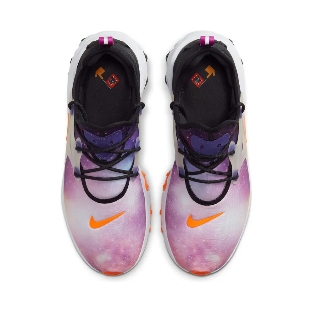 Nike React Presto Galaxy Black/White-Orange-Purple (CN7664-002)