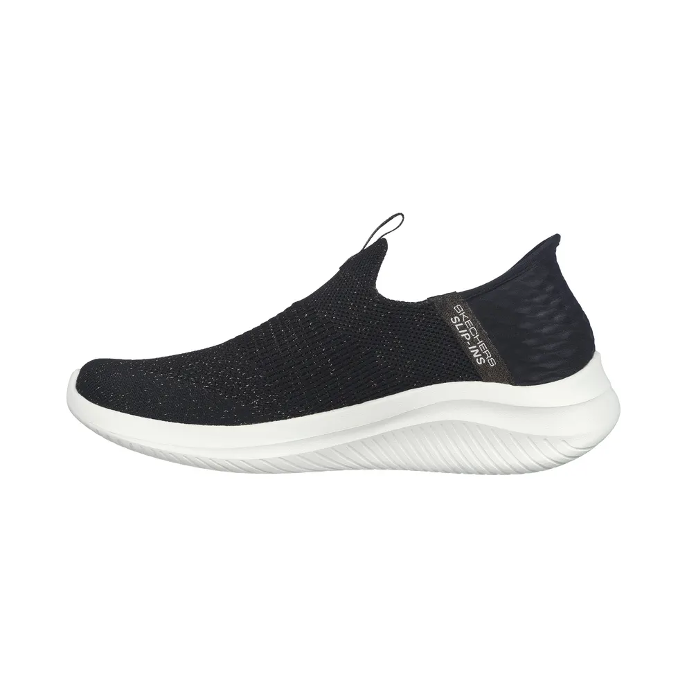 Skechers Slip-ins: Ultra Flex 3.0 Glitter Me Black / Gold “Black” (149591 Bkgd) (149591BKGD)