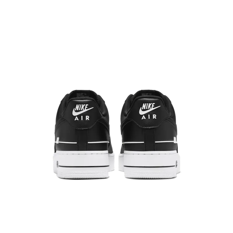 Nike Air Force 1 Low Double Air Low Black White Black/Black-White (CJ1379-001)