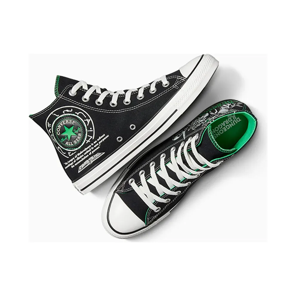 Converse Chuck Taylor All Star Hi Dungeons & Dragons Black Green (A09885C)