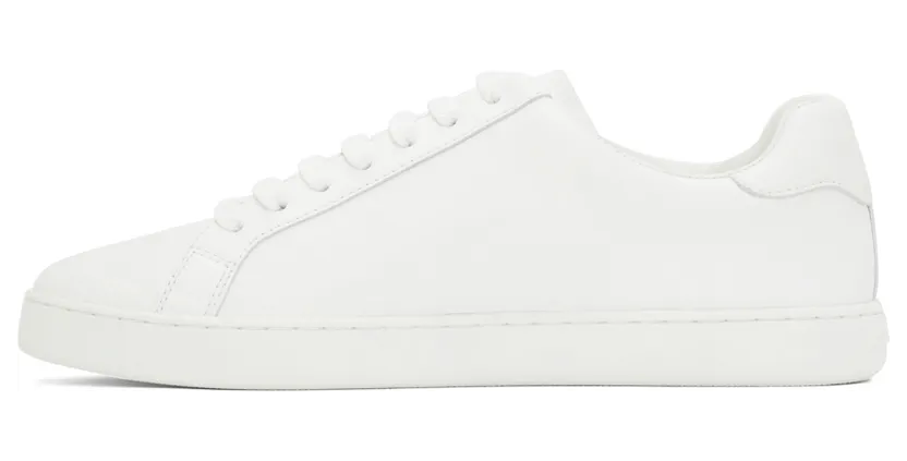 Palm Angels White Teddy Bear Tennis Sneakers (PMIA058C99LEA0010160) (3)