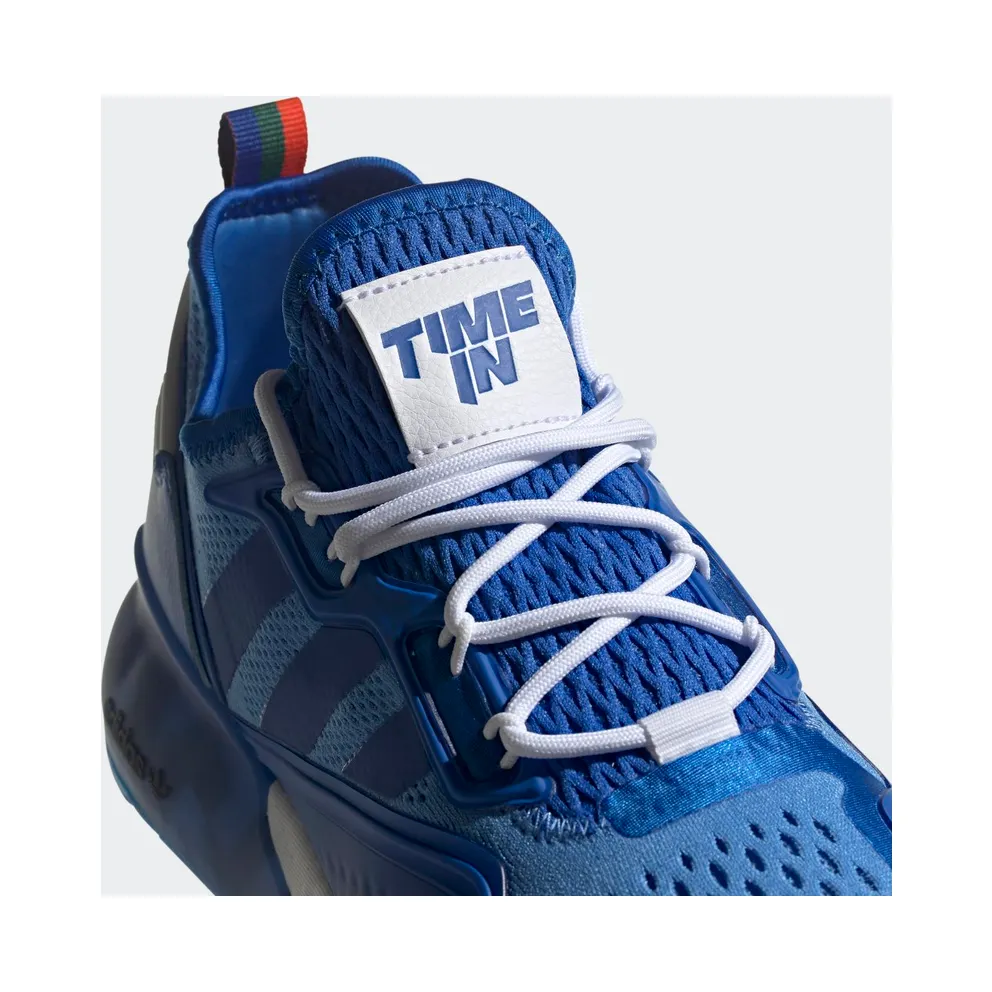 adidas ZX 2K Boost Ninja Time In Blue Blue/Cloud White/Collegiate Green (FZ1883)
