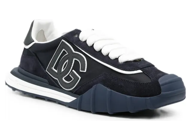 Dolce & Gabbana DG-logo Lace-up “Blue” (CS2384 A0864 8D600) (3)