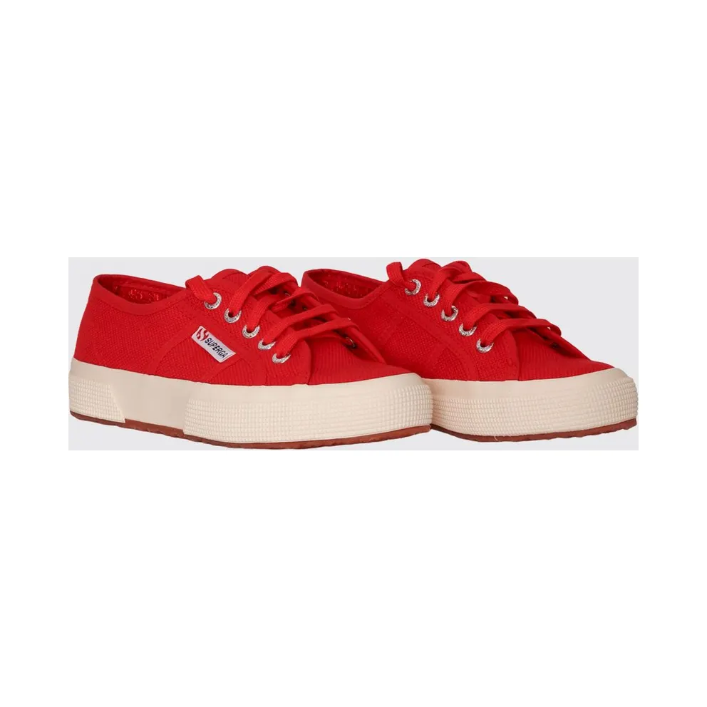 SUPERGA 2750-Cotu Classic Cotton Canvas for Boys Red (S0003C0975)
