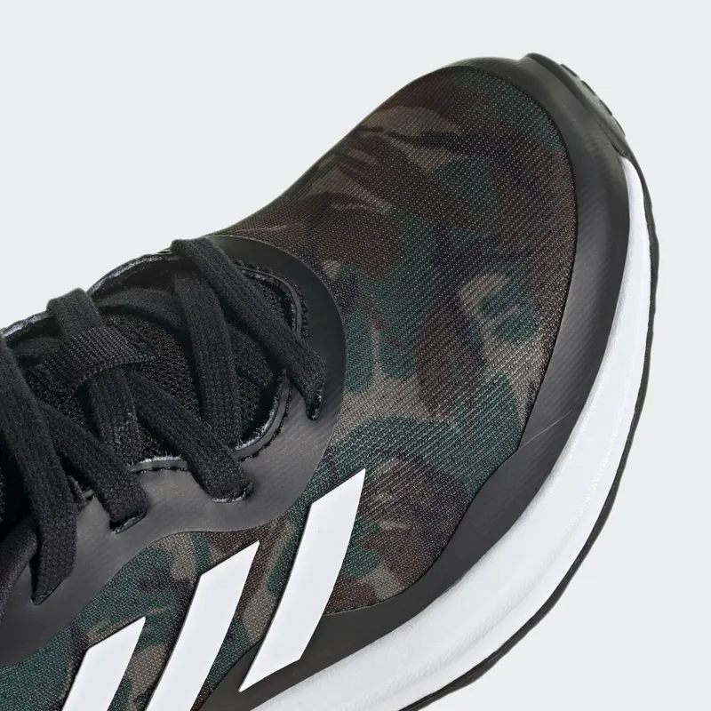 Adidas FortaRun Sport Running Lace Core Black / Cloud White / Green Oxide (GV9466)