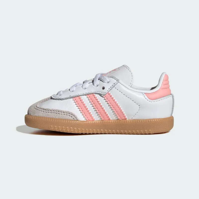 Adidas Samba OG Kids Cloud White / Semi Pink Spark / Gum (JP5488)