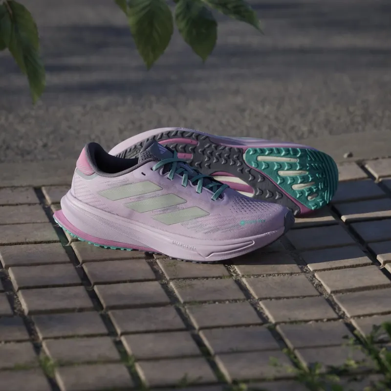 adidas Supernova Rise Gore-Tex Powder Plum Silver Metallic (JQ5486)