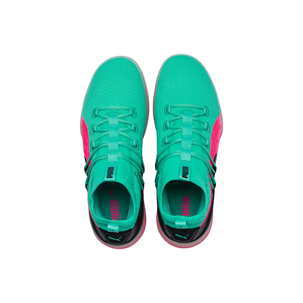 Puma Clyde Court Disrupt South Beach Biscay Green/Pink-Puma Black (191715-01)